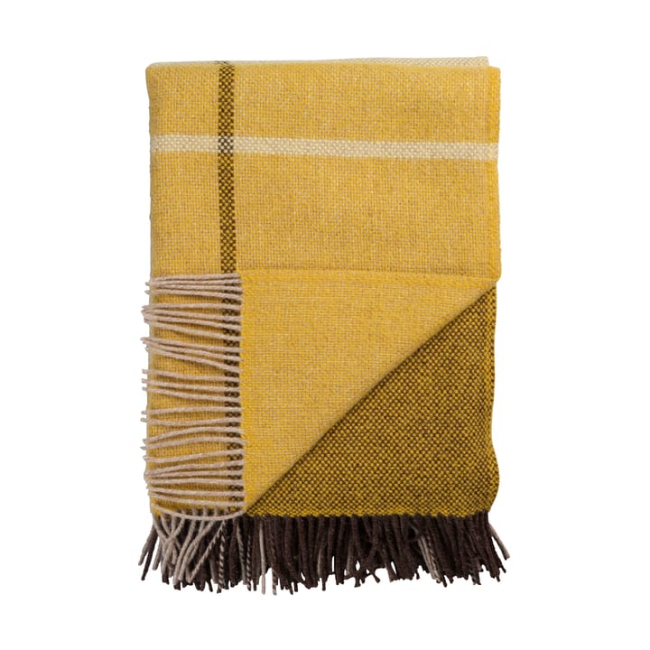 Filos plaid 145x220 cm, Yellow Røros Tweed