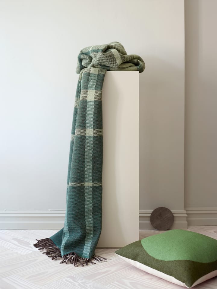 Filos tæppe 145x220 cm - Grøn - Røros Tweed