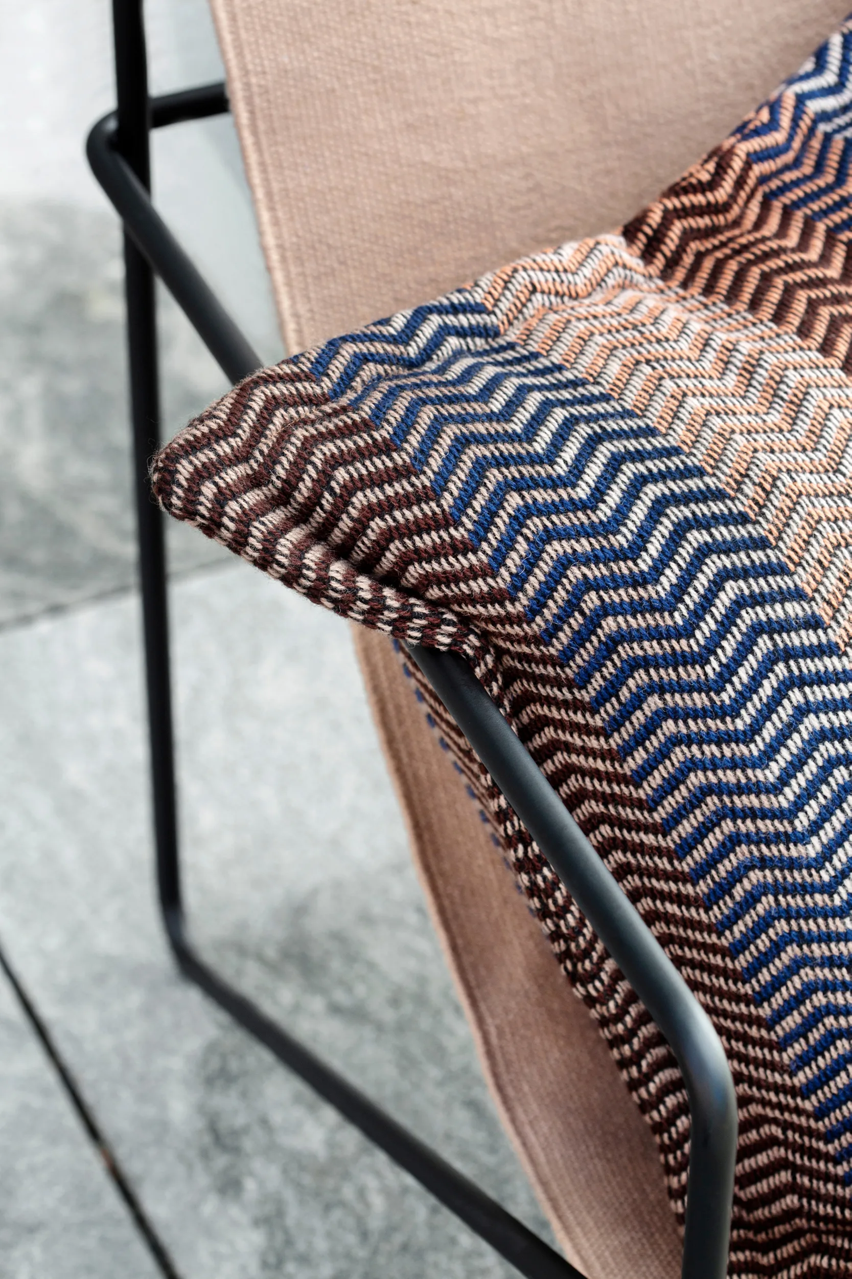 Fri pude 60x60 cm, By the fire Røros Tweed