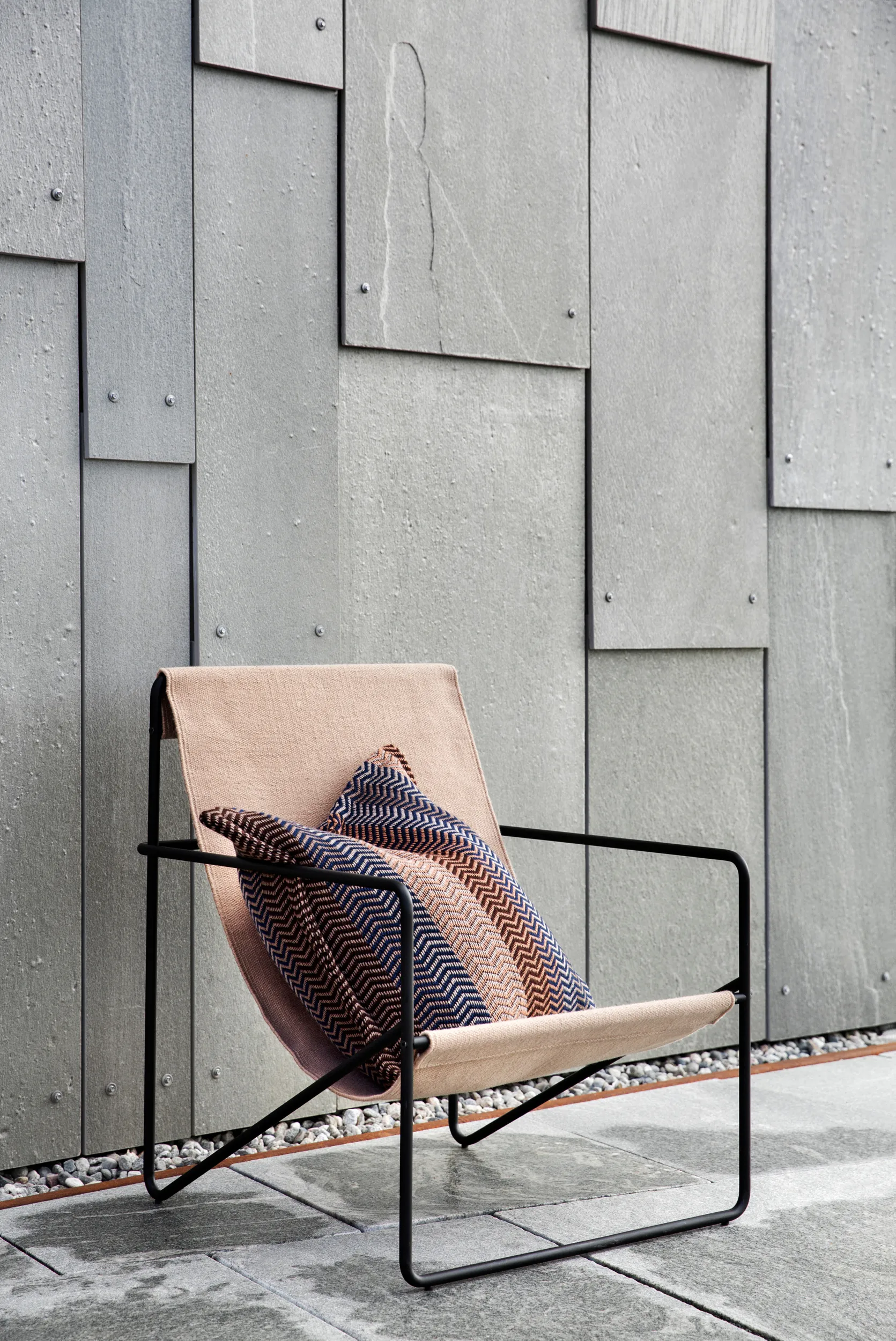 Fri pude 60x60 cm, By the fire Røros Tweed