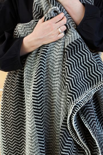 Fri tæppe 150x200 cm - Gray day - Røros Tweed