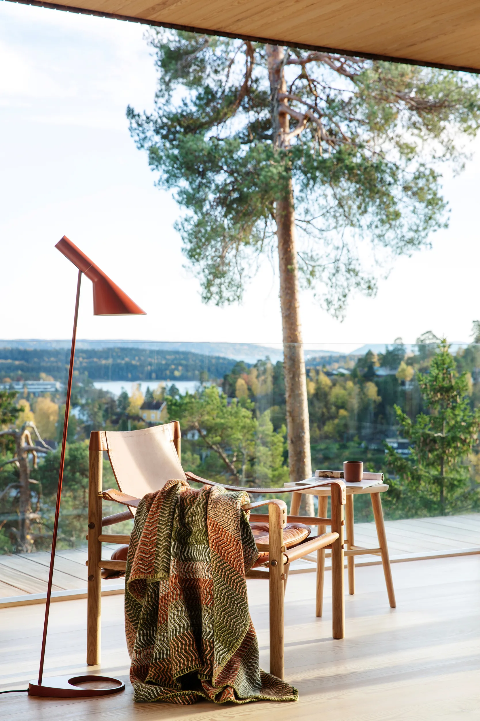 Fri tæppe 150x200 cm, Harvest Røros Tweed