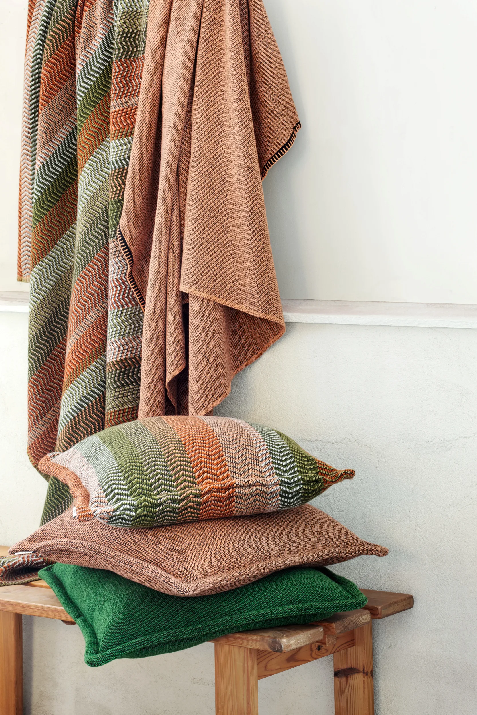 Fri tæppe 150x200 cm, Harvest Røros Tweed