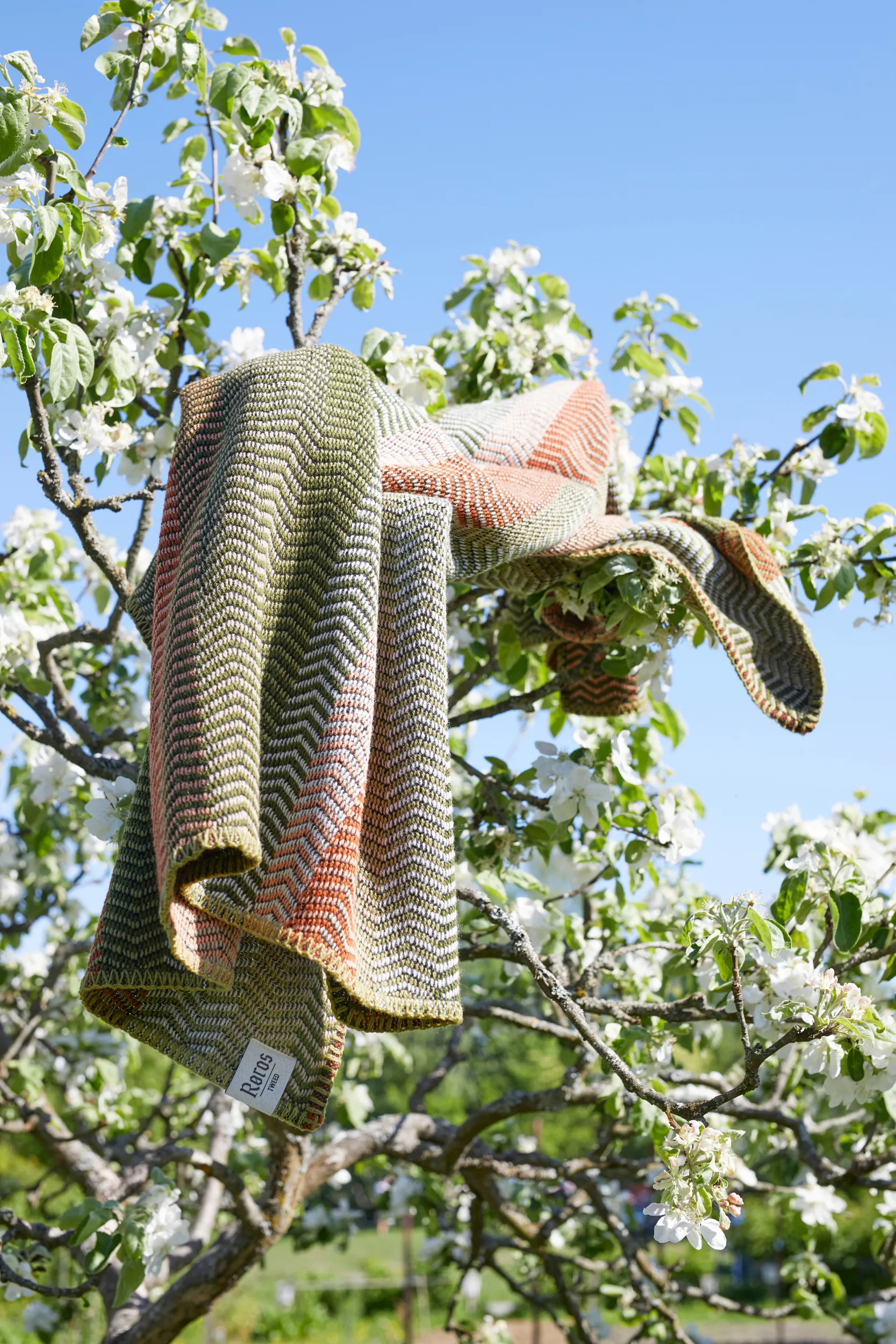 Fri tæppe 150x200 cm, Harvest Røros Tweed