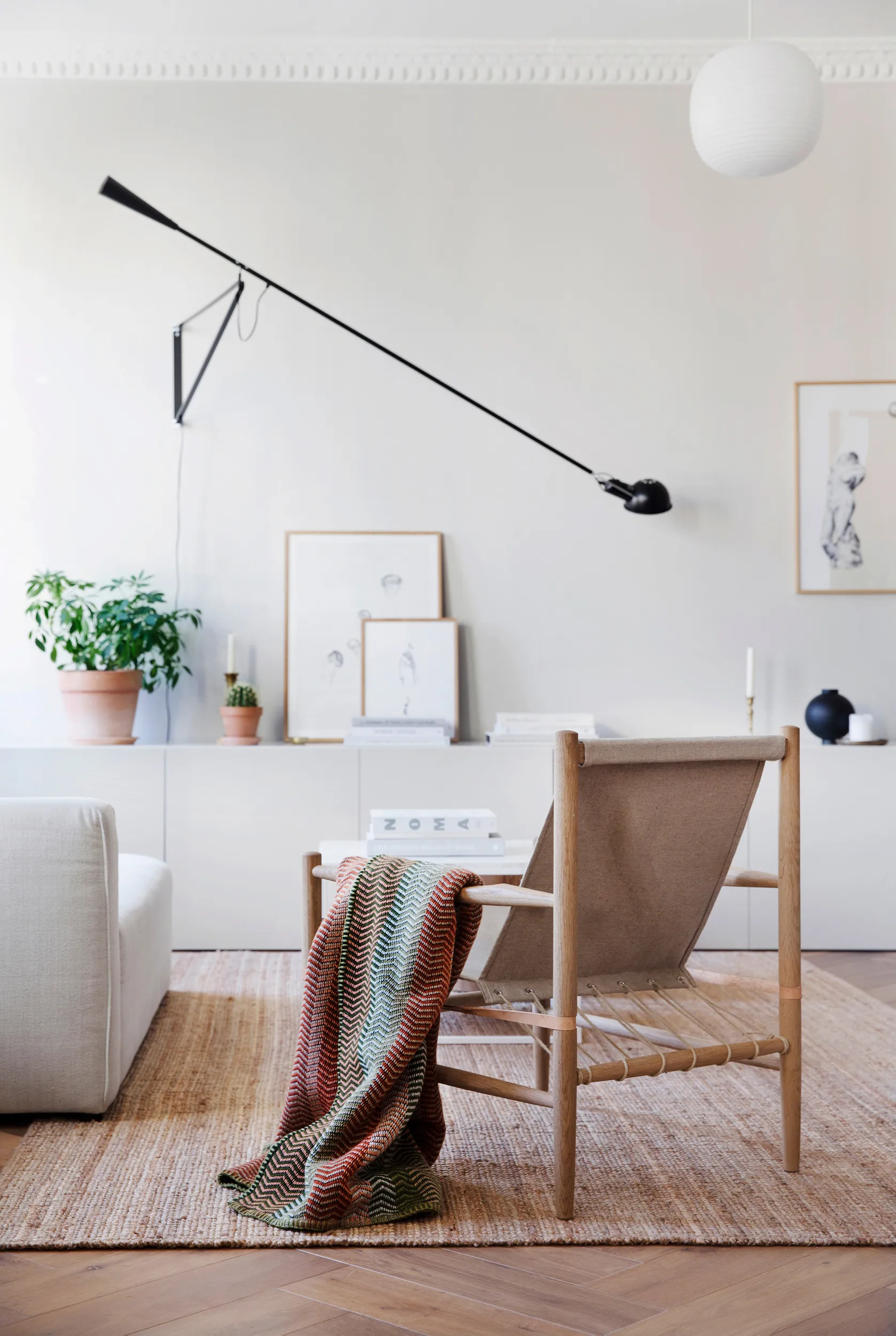 Fri tæppe 150x200 cm, Harvest Røros Tweed