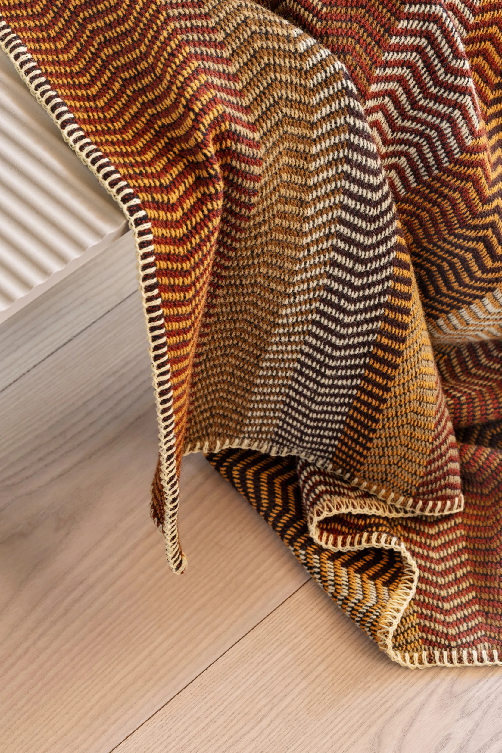 Fri tæppe 150x200 cm, Stubble field Røros Tweed