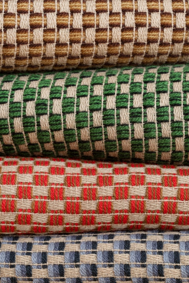 Isak plaid 150x210 cm, Far away blue Røros Tweed