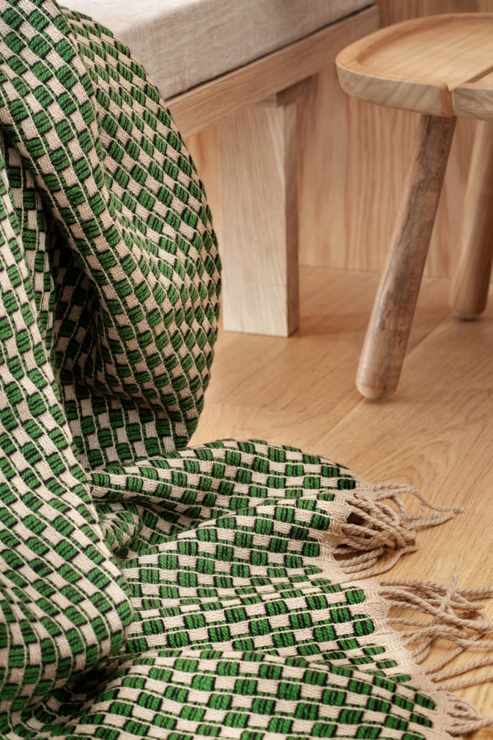 Isak plaid 150x210 cm, Meadow Røros Tweed