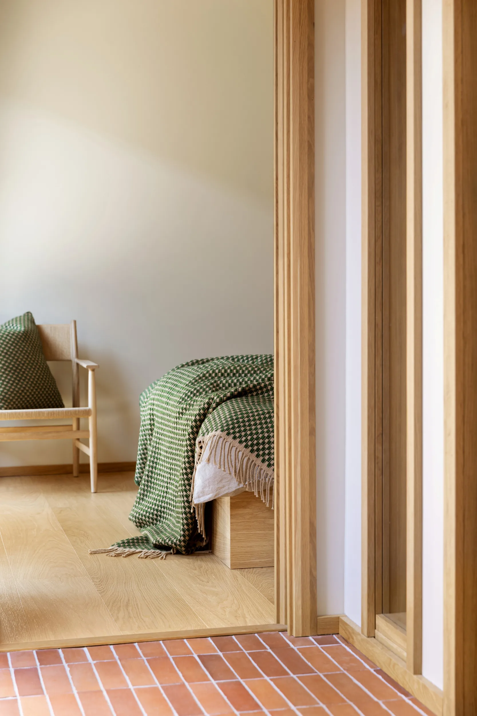 Isak plaid 150x210 cm, Meadow Røros Tweed