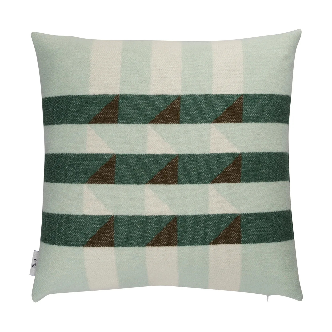 Kvam pude 50x50 cm, Green Røros Tweed