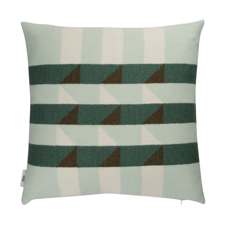 Kvam pude 50x50 cm - Green - Røros Tweed