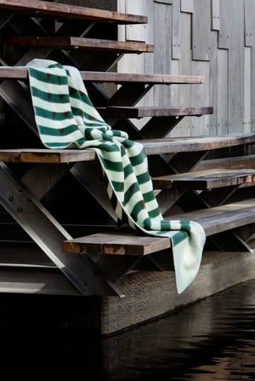 Kvam tæppe 135x200 cm - Green - Røros Tweed