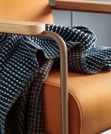 Lofoten plaid 150x210 cm - Blue-mule - Røros Tweed