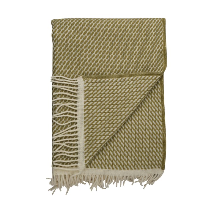 Mello plaid 150x210 cm, Leaf green Røros Tweed