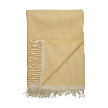 Mello plaid 150x210 cm - Lemon yellow - Røros Tweed