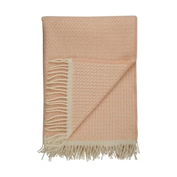 Mello plaid 150x210 cm - Powder pink - Røros Tweed