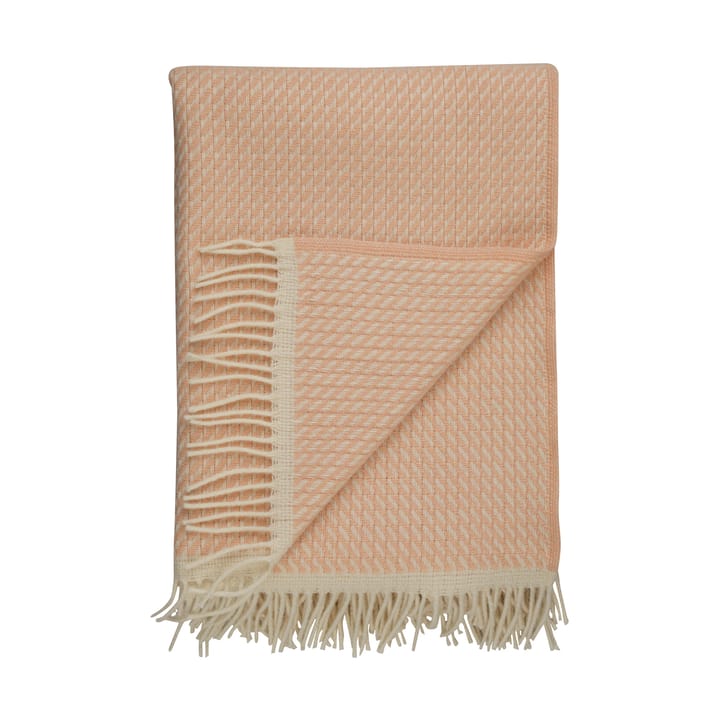 Mello plaid 150x210 cm, Powder pink Røros Tweed
