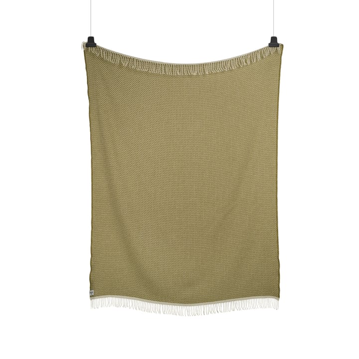 Mello tæppe 150x210 cm - Bladegrøn - Røros Tweed