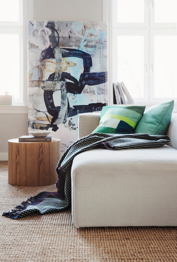Mikkel pude 50x50 cm, Green Røros Tweed