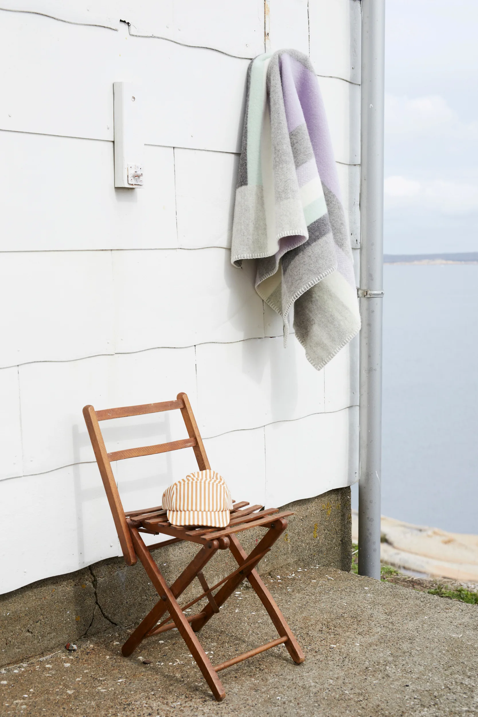 Mikkel tæppe 135x200 cm, Grey Røros Tweed