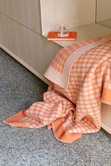 Palette tæppe 135x200 cm - Coral - Røros Tweed