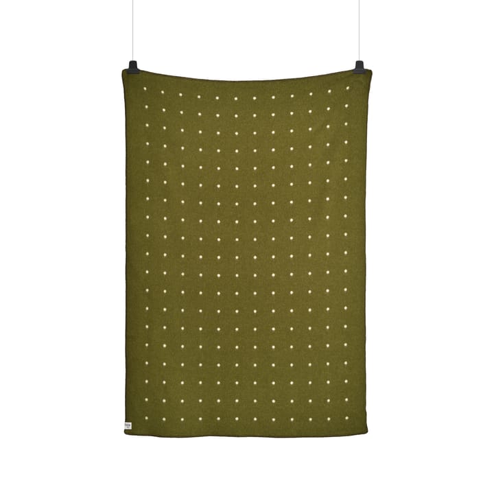 Pastil filt 135x200 cm - Grøn mos - Røros Tweed