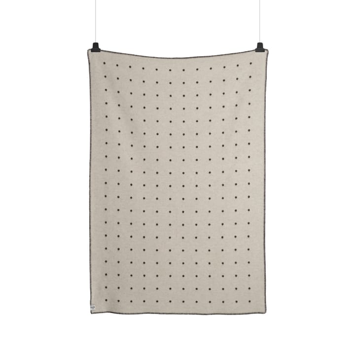 Pastil filt 135x200 cm - Sort og hvid - Røros Tweed