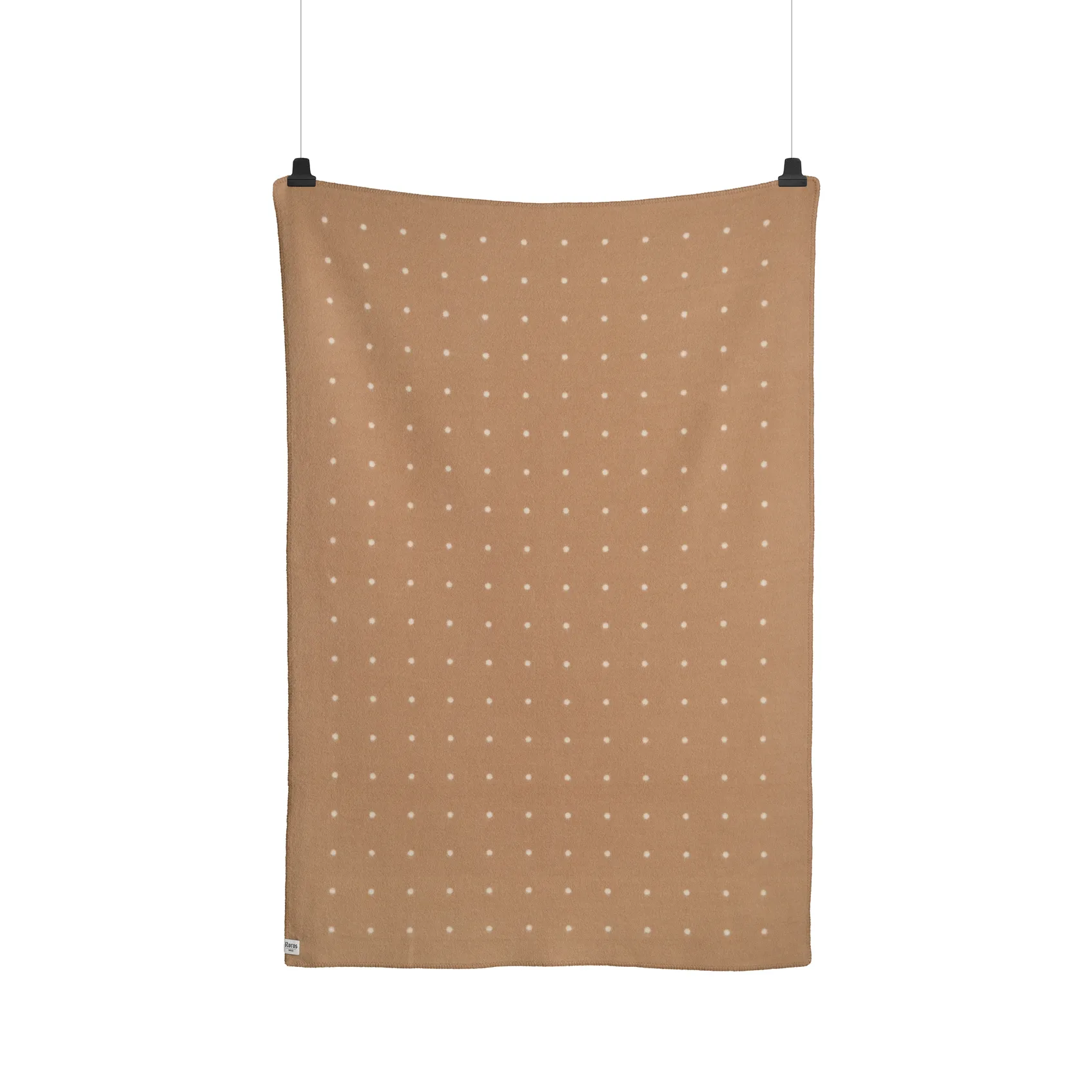 Pastille tæppe 135x200 cm, Mushroom Røros Tweed