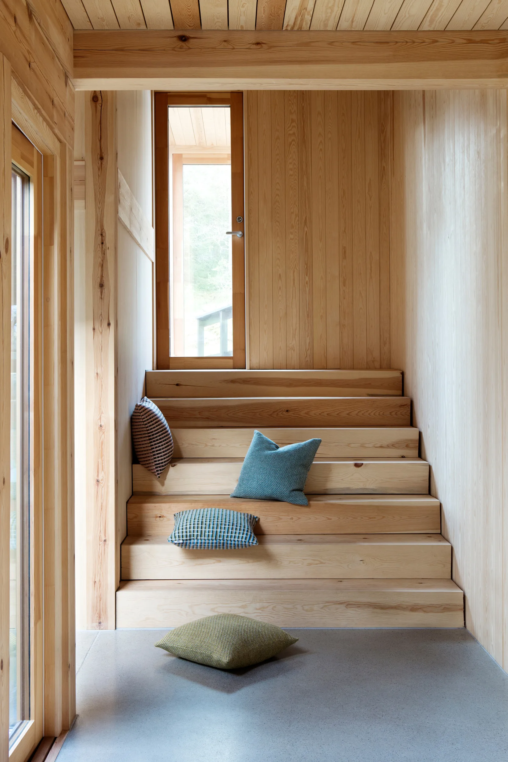 Una pude 50x50 cm, Blue Røros Tweed