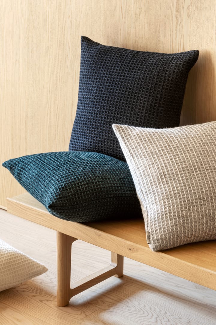 Vega pude 50x50 cm, Dark green Røros Tweed