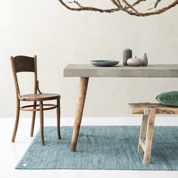Cotton måtte 140x200 cm - Dusty jade (mint) - Rug Solid