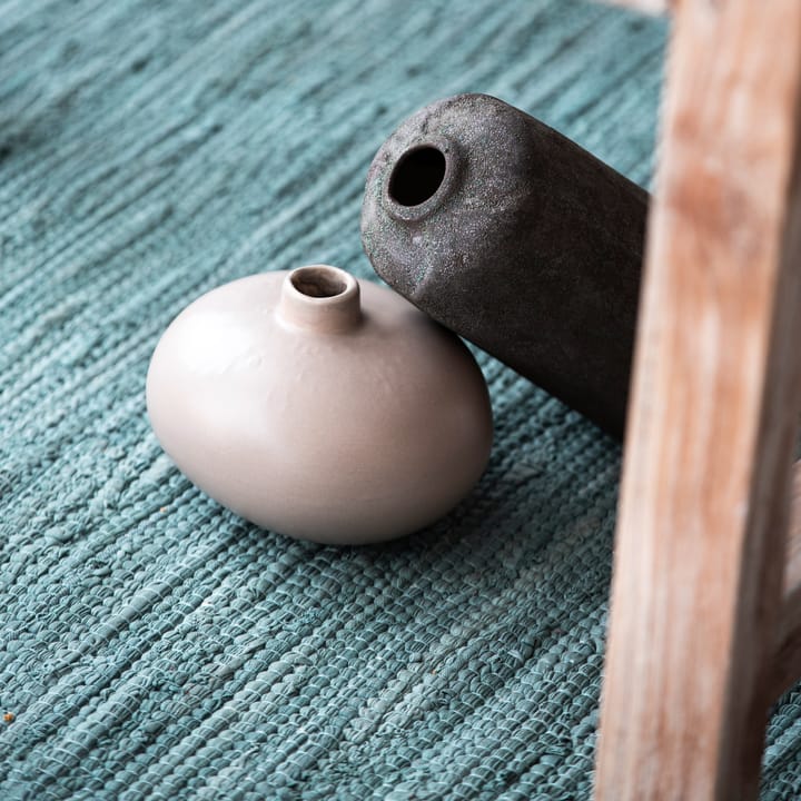 Cotton måtte 140x200 cm, Dusty jade (mint) Rug Solid