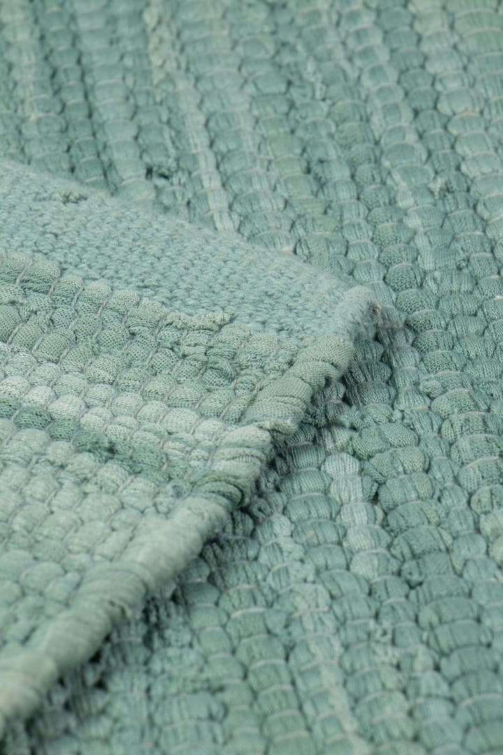 Cotton måtte 140x200 cm, Dusty jade (mint) Rug Solid