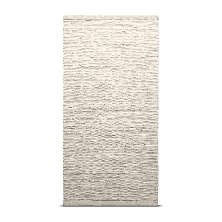Cotton måtte 170x240 cm - desert white (hvid) - Rug Solid