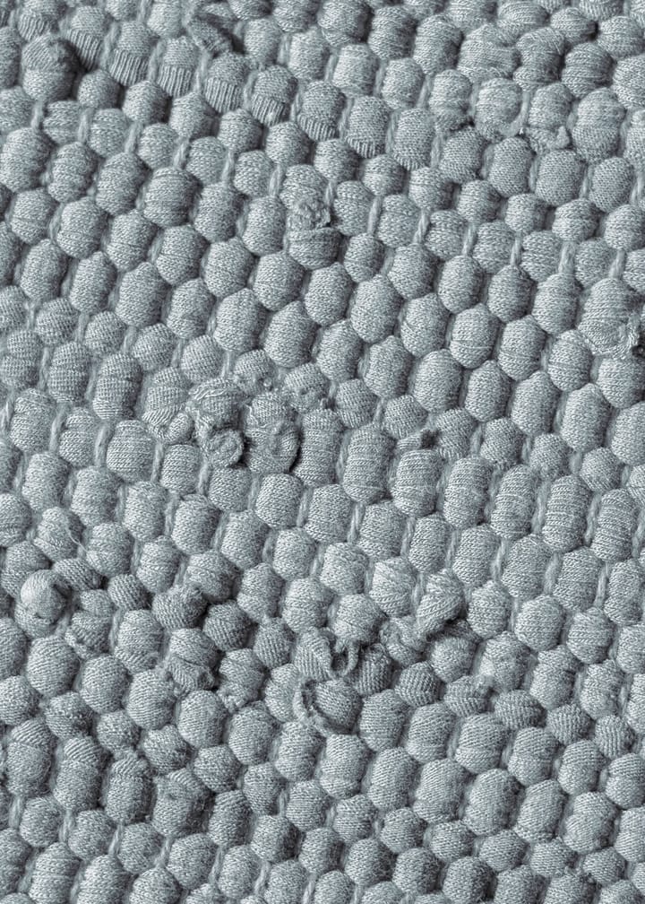 Cotton måtte 170x240 cm, light grey (lysegrå) Rug Solid