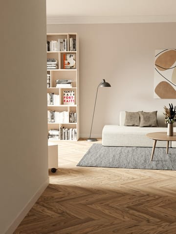 Cotton måtte 170x240 cm - Steel grey (grå) - Rug Solid