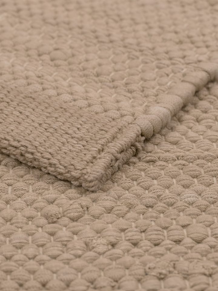 Cotton måtte 60x90 cm - Nougat - Rug Solid