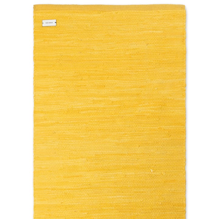 Cotton måtte 60x90 cm - Raincoat yellow (gul) - Rug Solid