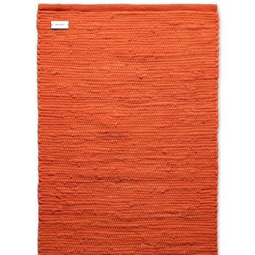 Cotton måtte 60x90 cm - Solar orange (orange) - Rug Solid