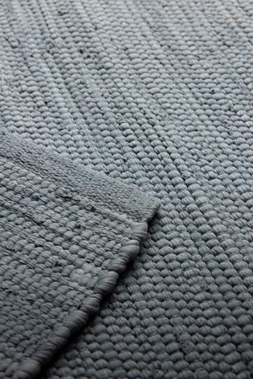 Cotton måtte 60x90 cm - Steel grey (grå) - Rug Solid