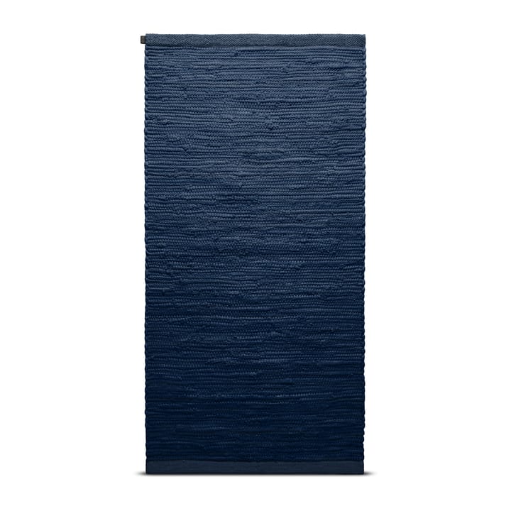 Cotton måtte 65x135 cm - Blueberry - Rug Solid