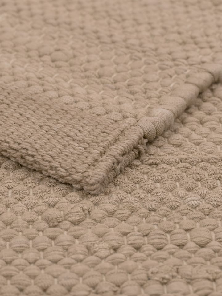 Cotton måtte 65x135 cm, Nougat Rug Solid