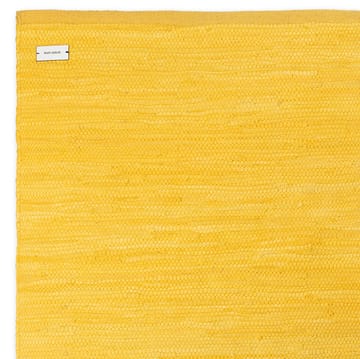 Cotton måtte 65x135 cm - Raincoat yellow - Rug Solid