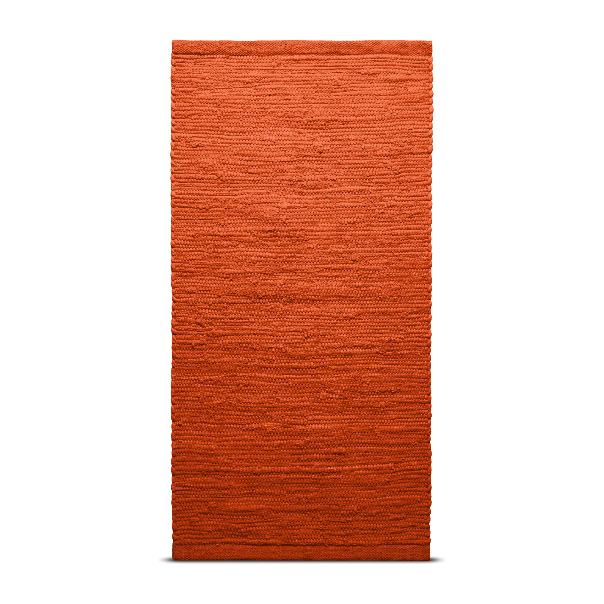 Cotton måtte 65x135 cm, Solar orange (orange) Rug Solid