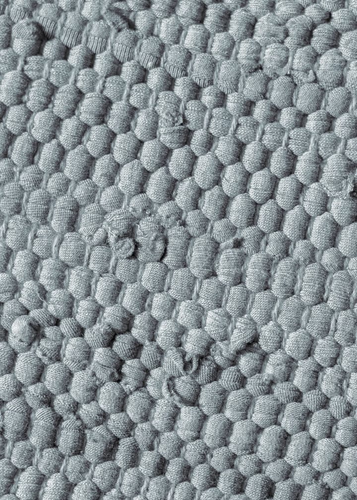 Cotton måtte 75x200 cm - light grey (lysegrå) - Rug Solid