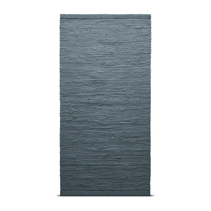 Cotton måtte 75x200 cm - Steel grey (grå) - Rug Solid