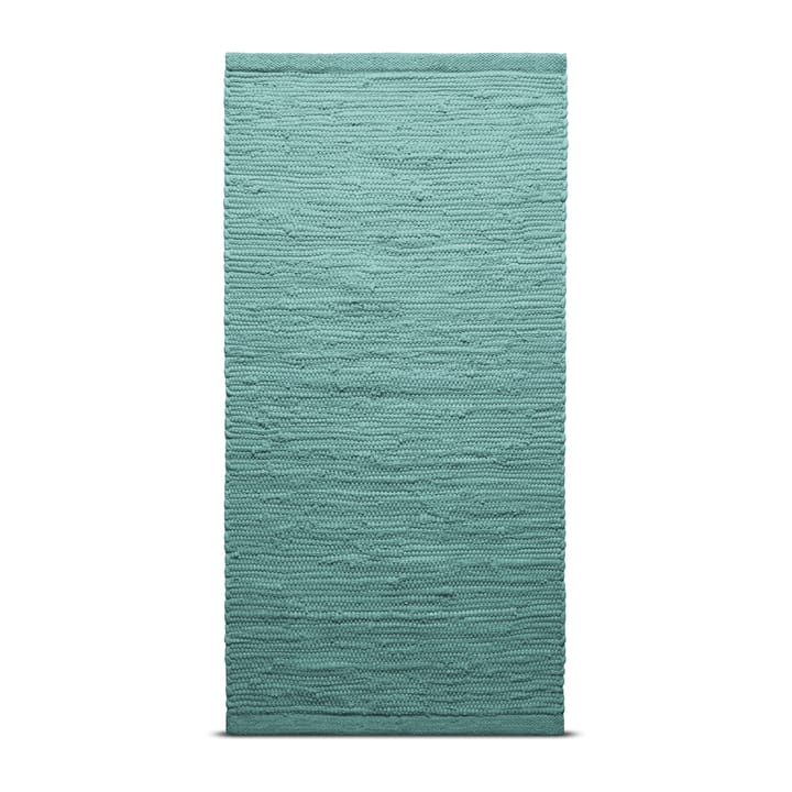 Cotton måtte 75x300 cm - Dusty jade (mint) - Rug Solid