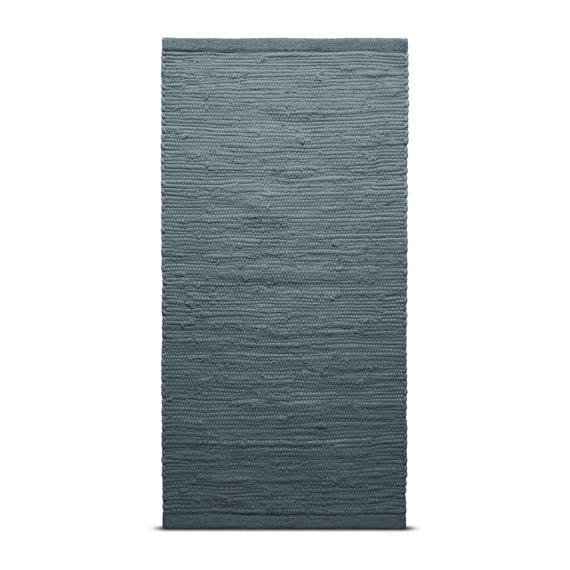 Cotton måtte 75x300 cm, Steel grey (grå) Rug Solid