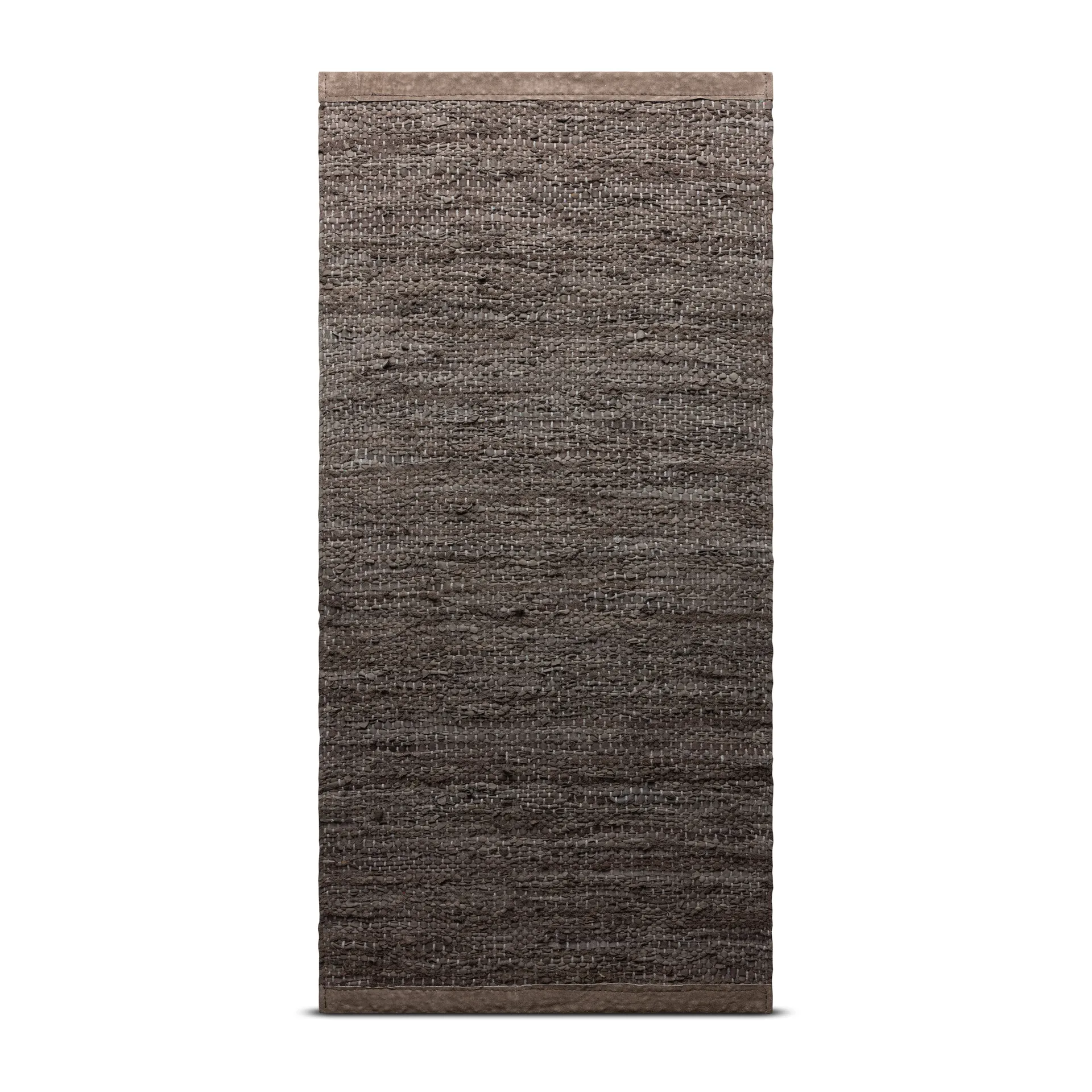 Leather måtte 200x300 cm, Wood (brun) Rug Solid