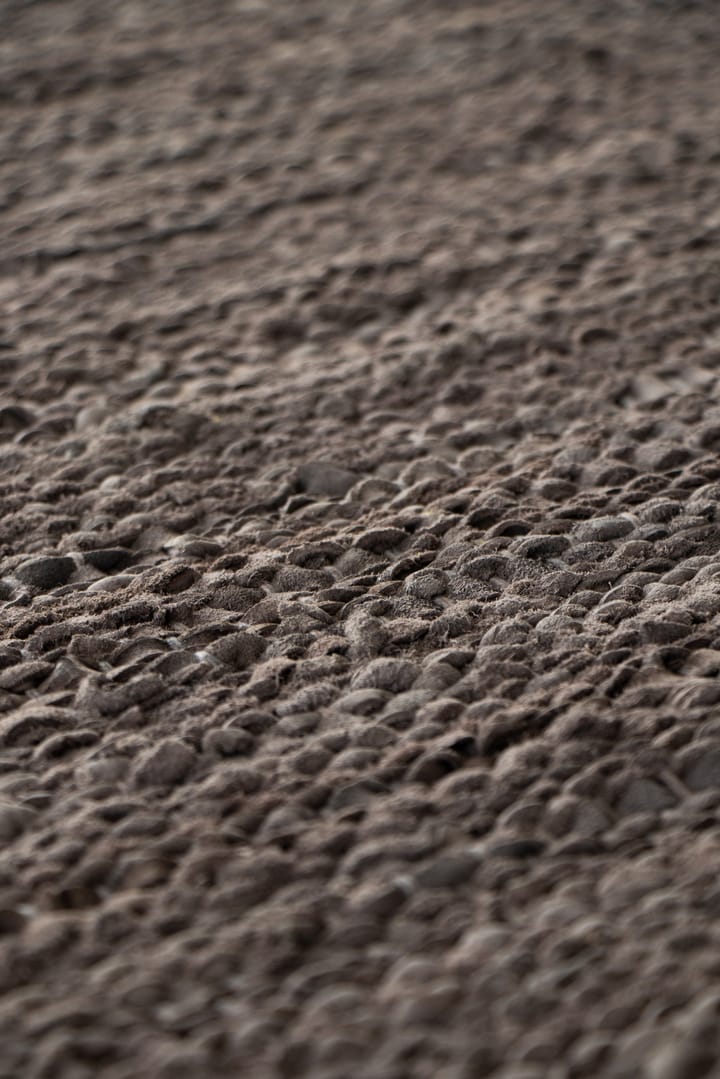 Leather måtte 65x135 cm, Wood (brun) Rug Solid